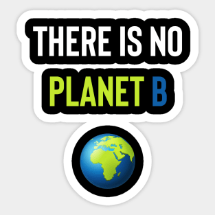 There Is No Planet B Sticker